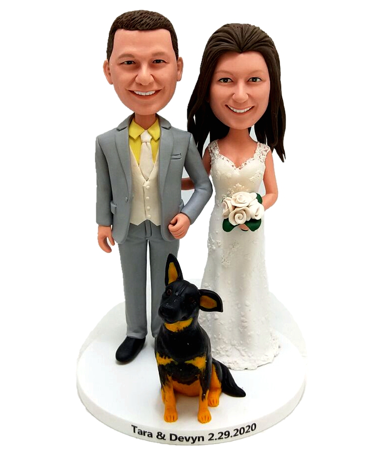 Custom wedding Cake Toppers Personalized wedding cake toppers